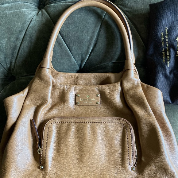 Caramel Kate Spade Tote - Picture 4 of 5